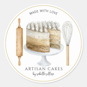 Adesivo Produtos de padaria pastelaria de cozinheiros