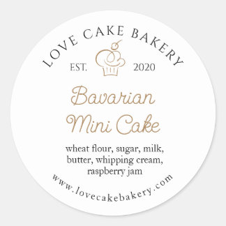 Adesivo Produtos de Panificação Personalizados