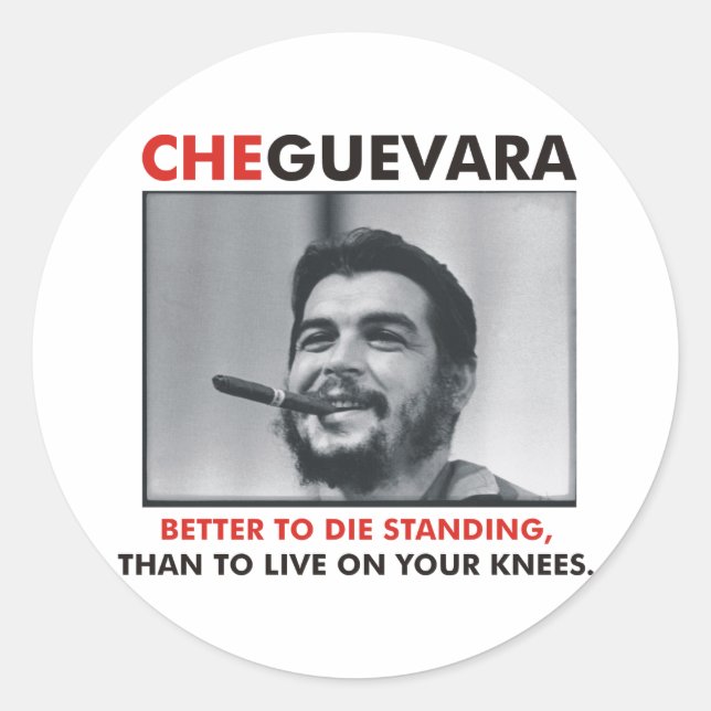 Adesivo Produtos e Designs Che Guevara! (Frente)