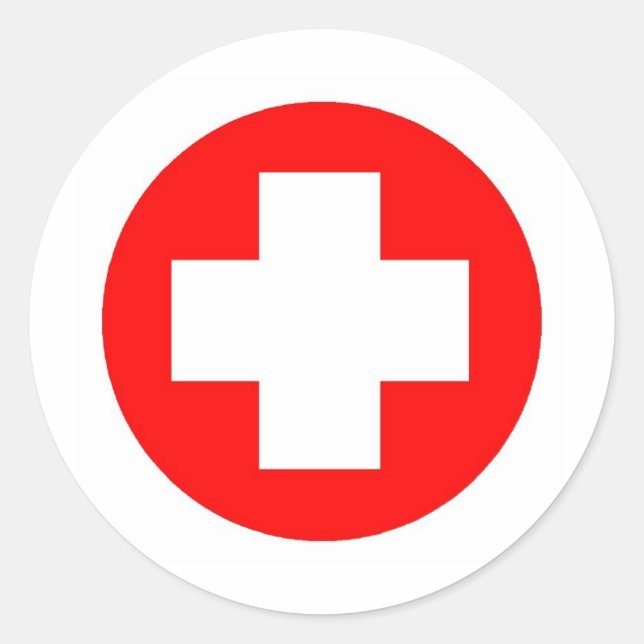 Adesivo Produtos e Designs da Cruz Vermelha! (Frente)