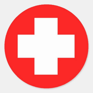 Adesivo Produtos e Designs da Cruz Vermelha!