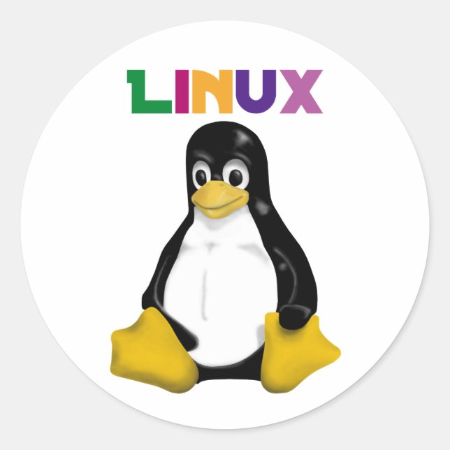 Adesivo Produtos e Designs Linux! (Frente)