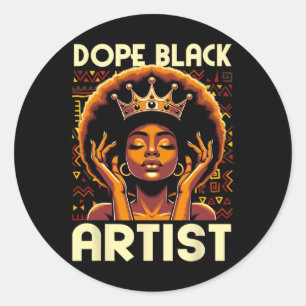 Adesivo Professor Africano de Arte Afro-Americana