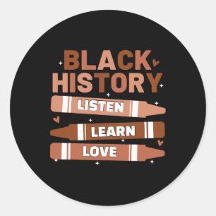 Adesivo Professor Black History Mês Citação afro-americana
