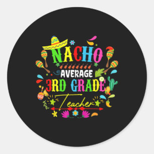 Adesivo Professor de 3º grau México Cinco de Mães