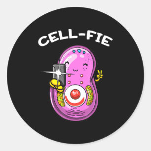 Adesivo Professor de Ciência em Biologia Celular Ensino En