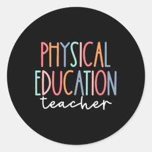 Adesivo Professor de Educação Física Esportes De Volta à E