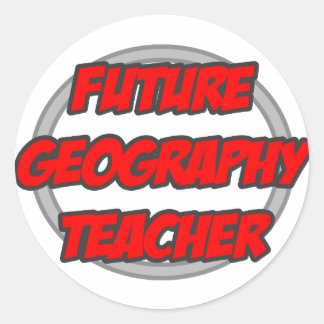 Adesivo Professor de Geografia Futura