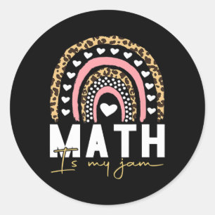Adesivo Professor de Matemática - A Matemática é o meu Emp