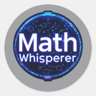 Adesivo Professor de Matemática Mago da Matemática