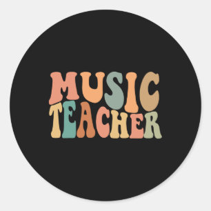 Adesivo Professor De Música Groovy Fofo Byck Para Material