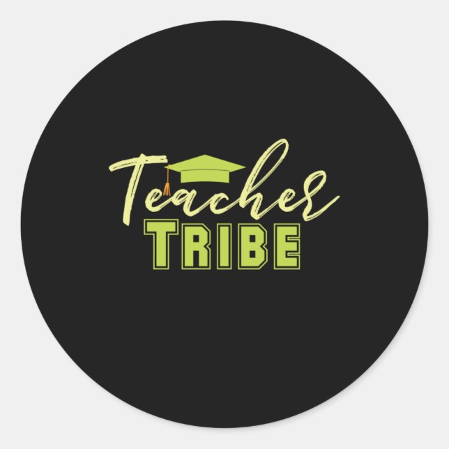 Adesivo Professor de presentes | Tribo de Professores (Frente)