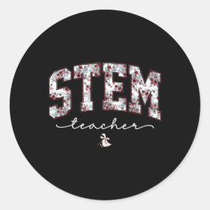 Adesivo Professor de STEM Ciências Tecnologia Engenharia M