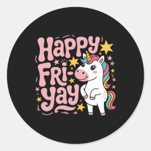 Adesivo Professor Fri-yay Sexta-feira Fim de Semana Feliz