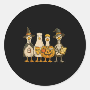 Adesivo Professor Ganso Bobo Divertido Halloween Travessur