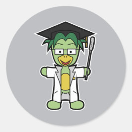 Adesivo Professor Kappa - Médico de Estudos Yokai