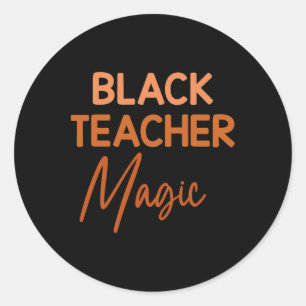 Adesivo Professor Negro Magia Mês da História Negra Profes