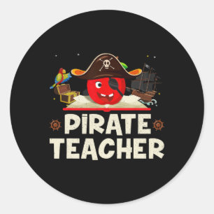 Adesivo Professor Pirata Para Camisetas De Figurino De Hal
