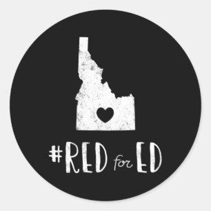 Adesivo Professor Red Para Ed Idaho Educação Pública 6