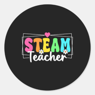 Adesivo Professor Steam de Volta às Aulas Professor Stem E