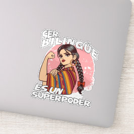 Adesivo Professora Bilíngue Espanhola ESL Maestra Bilingüe