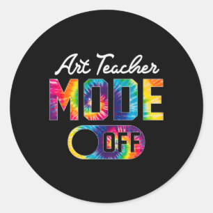 Adesivo Professora De Arte Sai Feliz No Dia Passado Da Gra