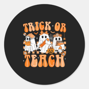 Adesivo Professora De Groové Trick De Halloween Ou Ensina