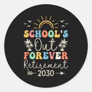 Adesivo Professora De Retiret Retirada Da Escola Em 2030