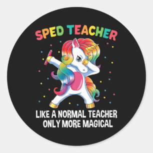 Adesivo Professora Especial De Educação Que Dabbing Unicor