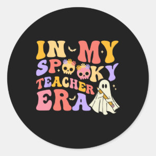 Adesivo Professora Halloween Na Minha Época De Professora