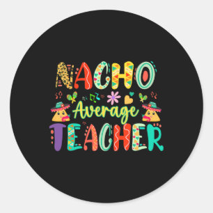 Adesivo Professora Média Nacho