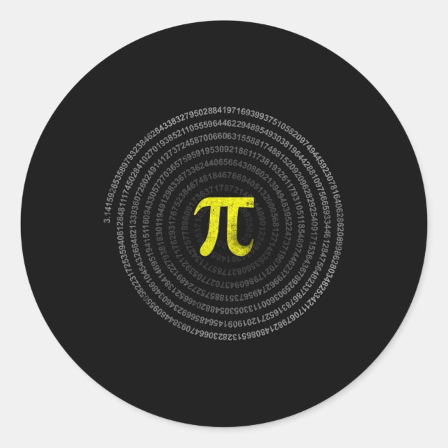 Adesivo Professores De Matemática Pi Feliz Internacional E (Frente)