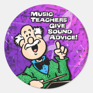 Adesivo Professores de Música
