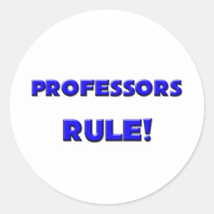 Adesivo Professores Regra!