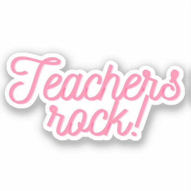 Adesivo Professores são demais! (Frente)