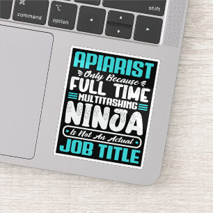 Adesivo Profissão Apiária De Apicultura Carreira Apiária