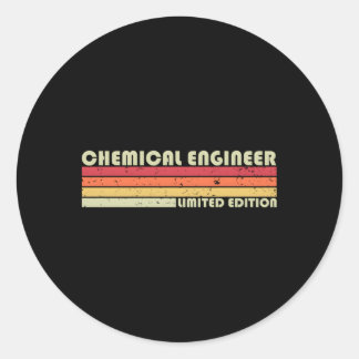 Adesivo Profissional de Cargo de Engenheiro Químico