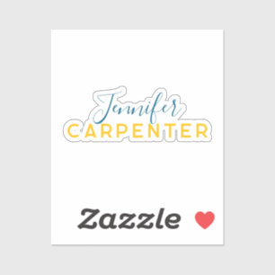 Adesivo Profissional elegante moderno minimalista simples