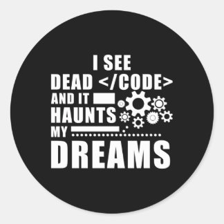 Adesivo Programador dizendo programação de computação