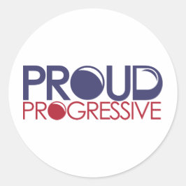 Adesivo Progressista orgulhoso
