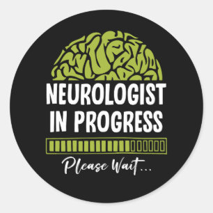 Adesivo Progresso do Neurologista Aguarde Neurologia Futur