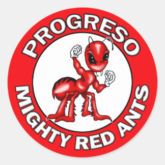 Adesivo Progresso Mighted Red Ants Stickers
