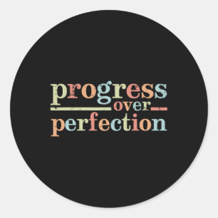 Adesivo Progresso Sobre a Perfeição Professor Inspirador H