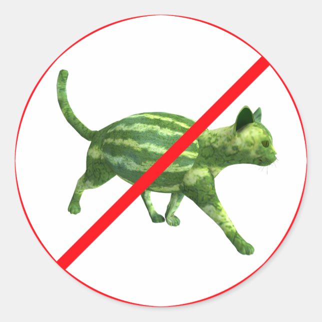 Adesivo Proibido Para Meloncats! (Frente)