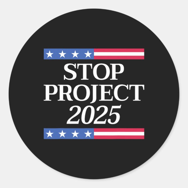 Adesivo Projeto 2025 Anti Trump U Flag Women Policy M (Frente)
