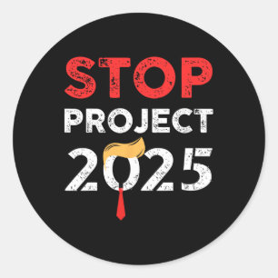 Adesivo Projeto 2025 Trump's Anti Trump 2