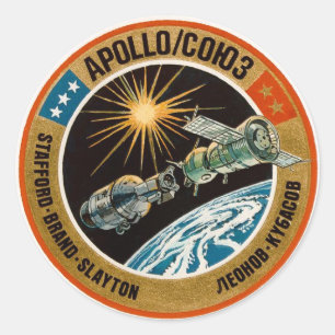 Adesivo Projeto do teste de Apollo-Soyuz