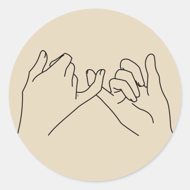 Adesivo promessa pequena (Frente)