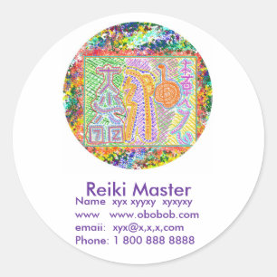 Adesivo Promoção de vendas mestra de Reiki