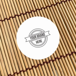 Adesivo Promoção do logotipo comercial personalizado profi